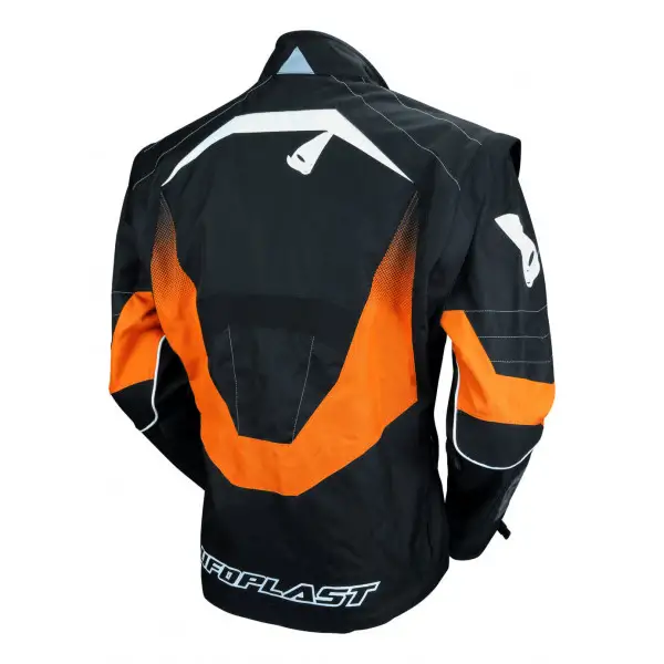 Ufo Plast Enduro jacket Black Orange