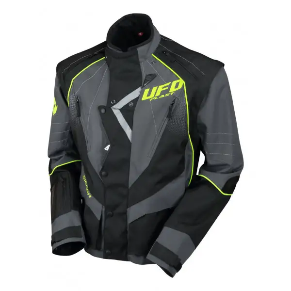 Ufo Plast Enduro jacket Black Yellow