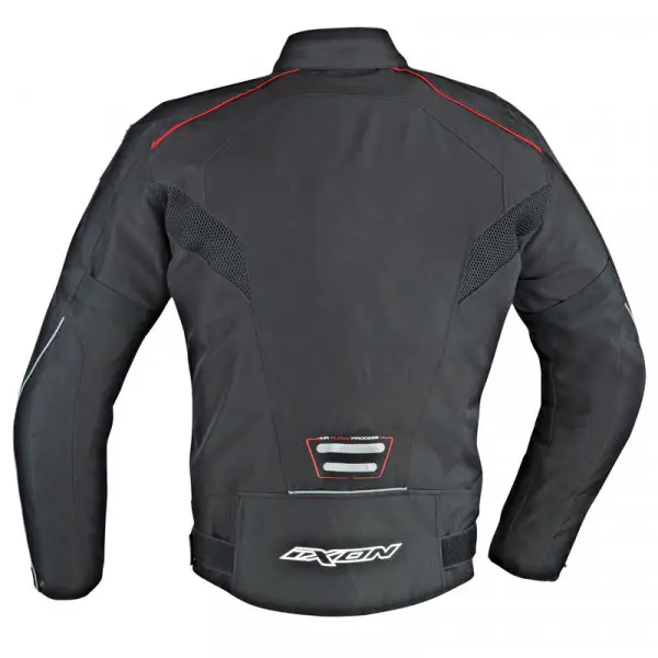 Ixon Stratus HP 4 Seasons motorcycle Jacket black red white