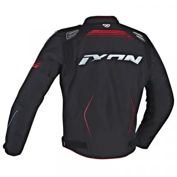 Ixon Zephyr HP 4 season motorcycle jacket black white red