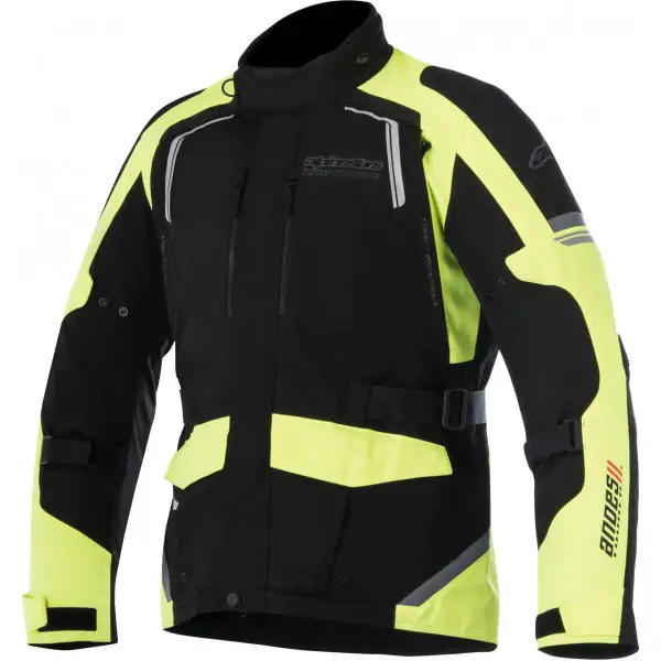 Alpinestars ANDES V2 DRYSTAR jacket black yellow fluo