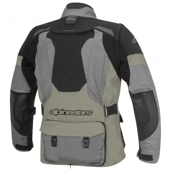 Giacca moto Alpinestars Durban Gore-Tex grigio nero sabbia