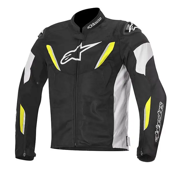 Jacket Alpinestars T-GP R Air black white yellow fluo