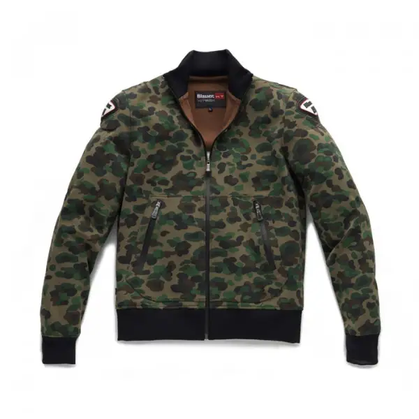 Giacca moto Blauer EASY MAN 1.0 in Softshell camouflage