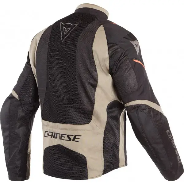 Dainese SAURIS D DRY Jacket Black Fallen Rock Vermilion Orange