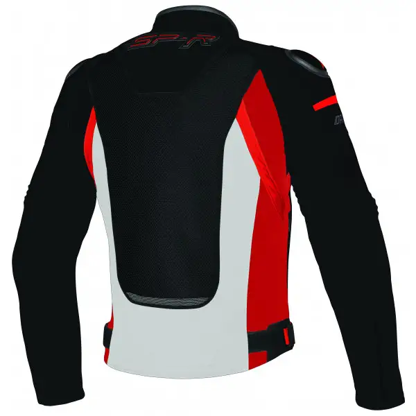 Dainese Super Speed Textile Jacket white black red