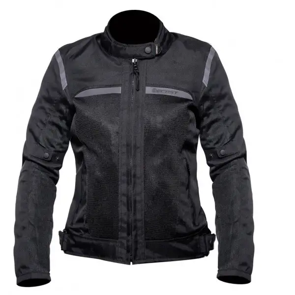 Giacca moto donna estiva Befast FREELIFE Lady certificata CE Nero