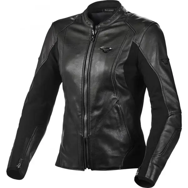 Macna Tequilla woman leather jacket Black