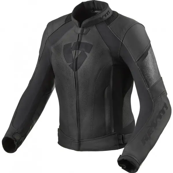 Rev'it Xena 3 Ladies leather jacket Black