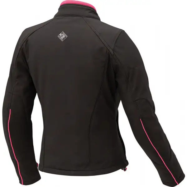 Woman motorcycle jacket Tucano Urbano OVETTA CE Black Fuchsia