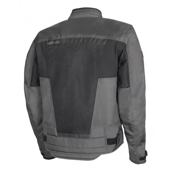 Hevik Scirocco Light motorcycle jacket black Grey