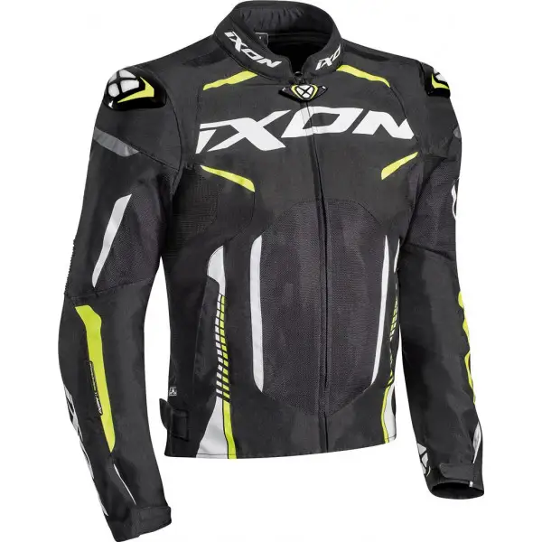 Ixon GYRE jacket 3 layers Black White Bright Yellow