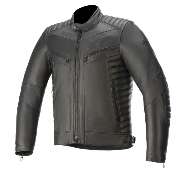 Alpinestars BURSTUN leather jacket Black