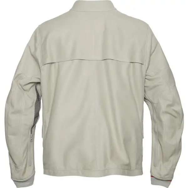 Dainese72 Kidal Leather Jacket Feather-Gray