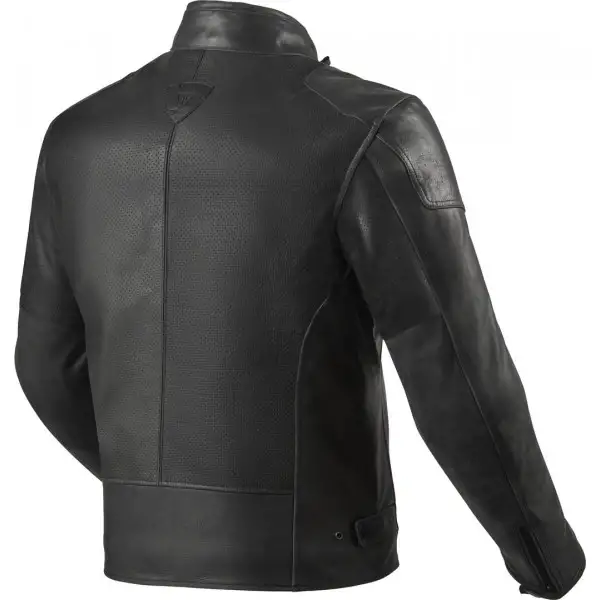 Rev'it Sherwood Air leather summer jacket Black