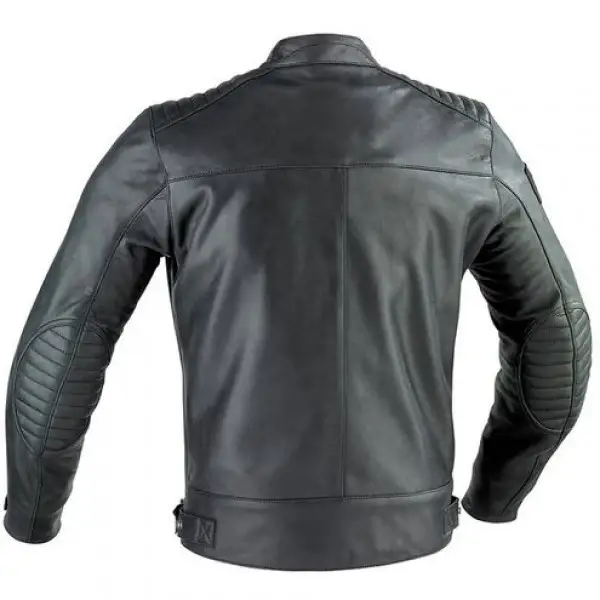 Ixon Mechanics motorcycle Leather Jacket Black