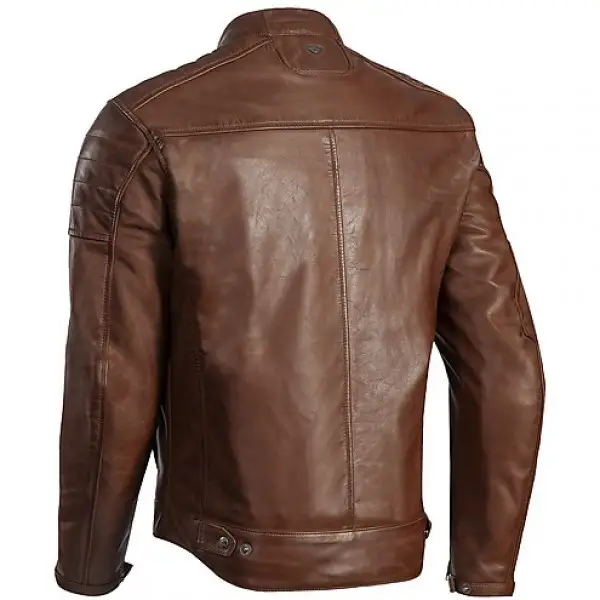 Ixon Spark leather jacket camel