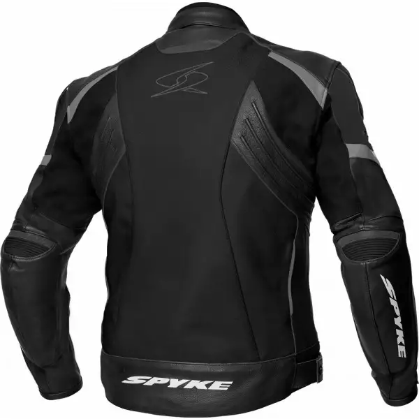 Spyke IMOLA EVO 2.0 leather jacket Black