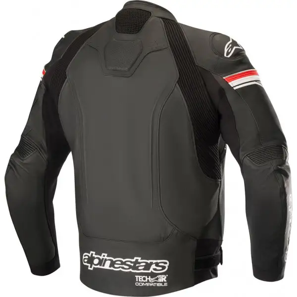 Alpinestars Gp-R V2 Leather Jacket Tech-Air Compatible Black Red White