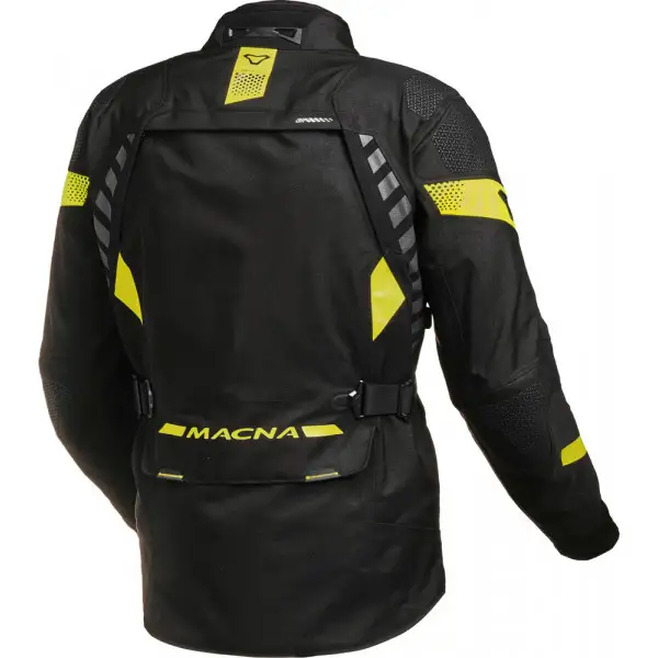 Macna Ultimax touring jacket Black Yellow