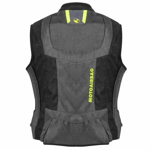 Motoairbag v3.0 Airbag Vest with Fast Lock Gray
