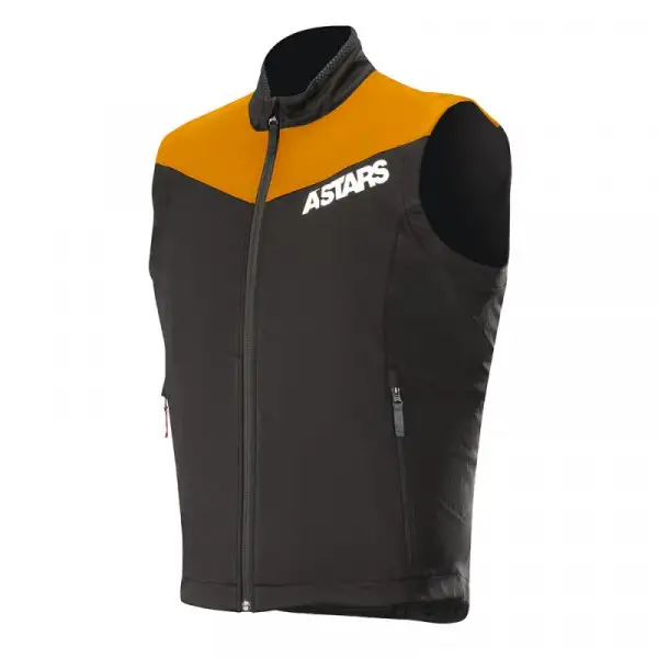 Alpinestars SESSION RACE VEST Orange Fluo Black