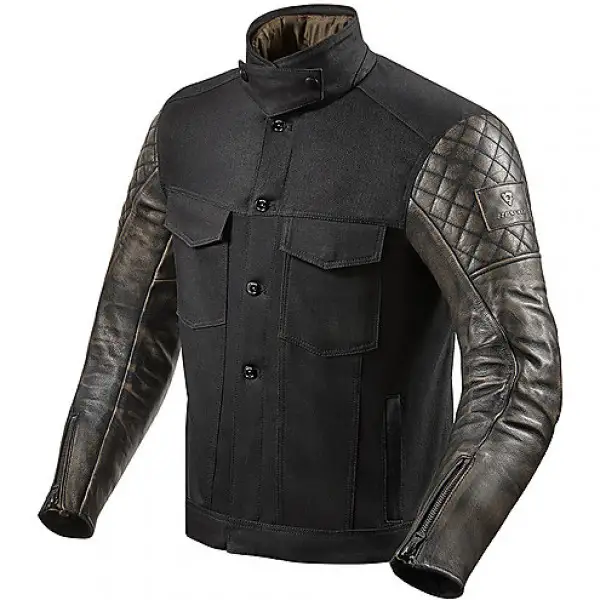 Giacca moto Rev'it Crossroads Nero