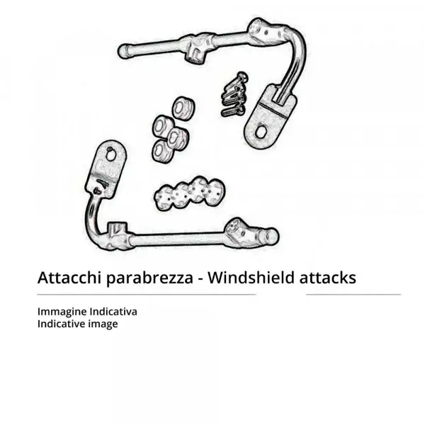 Givi A240A Universal connection kit windshield 240A