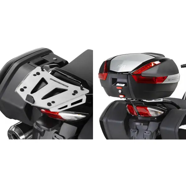 GIVI SRA2109 Attacco posteriore in alluminio specifico per MONOK