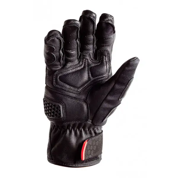 Guanti moto pelle e tessuto estivi Befast Nemesis Nero Rosso Bianco