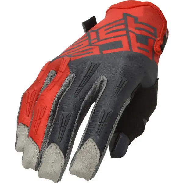Acerbis MX X-H cross gloves Red Grey