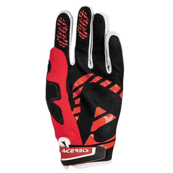 Guanti cross Acerbis MX X1 Nero Rosso