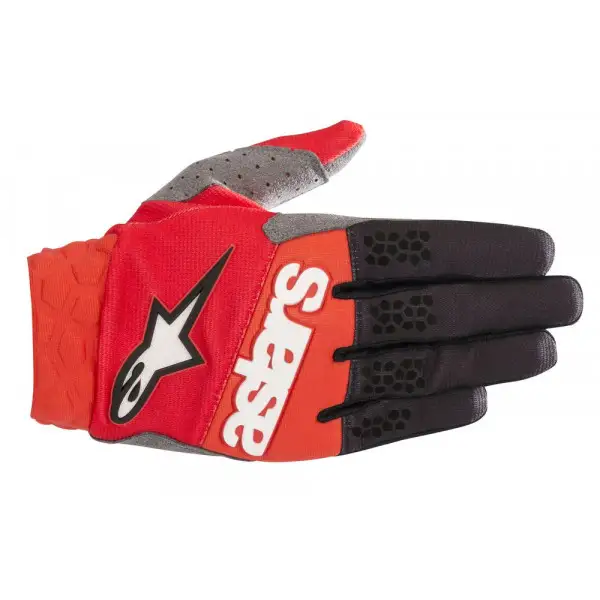 Alpinestars Racefend Gloves Red Black