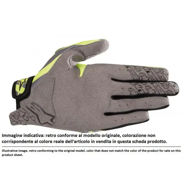 Alpinestars Radar Gloves Black Mid Gray
