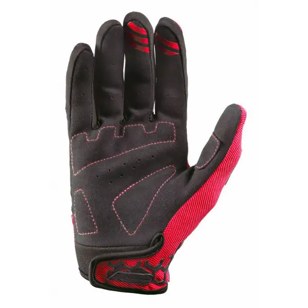 Guanti cross Axo Hexa Nero Rosso