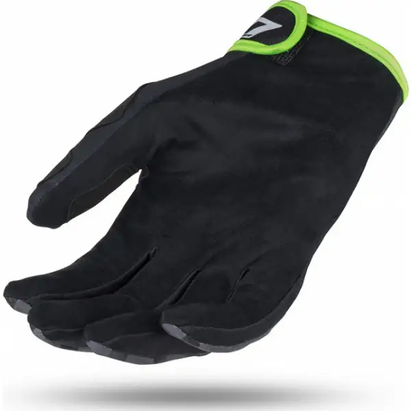 Ufo Plast VANADIUM kid cross gloves Black Green Fluo