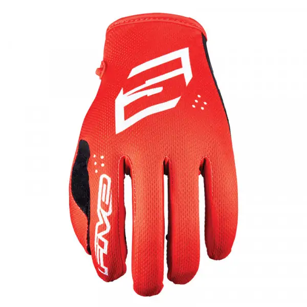 Five MXF4 MONO cross Gloves Red