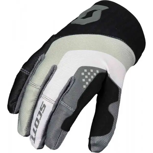 SCOTT 450 Podium cross gloves black grey