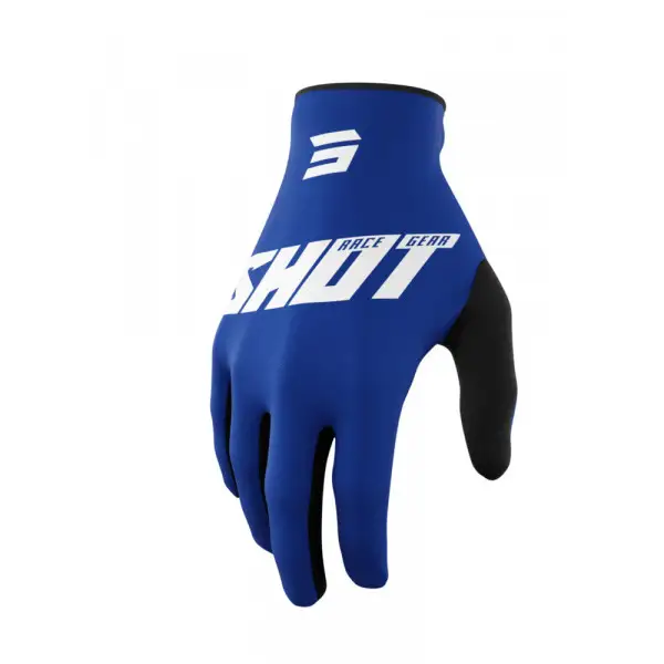 Shot BURST MX Gloves Blue