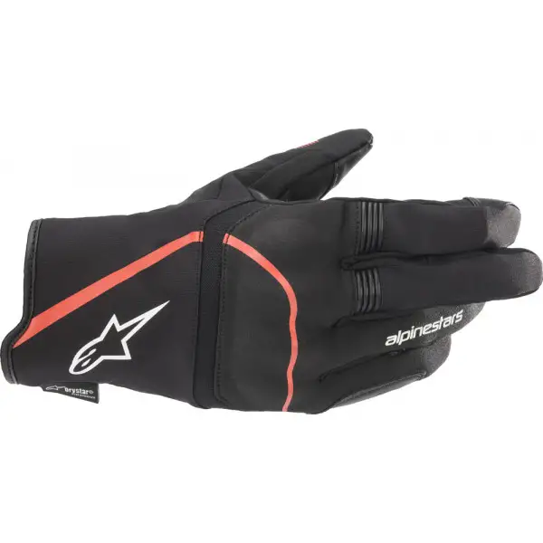 Alpinestars SYNCRO V2 DRYSTAR gloves Black Red fluo
