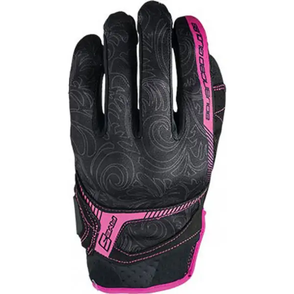 Five RS3 woman summer gloves Black Pink