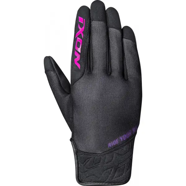 Ixon RS SLICKER LADY summer gloves black fuchsia
