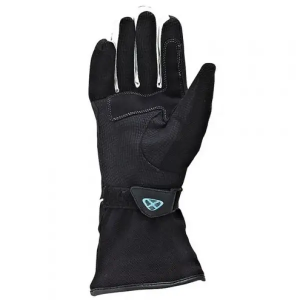 Ixon Pro Donna HP Winter motorcycle Gloves Black White Turquoise