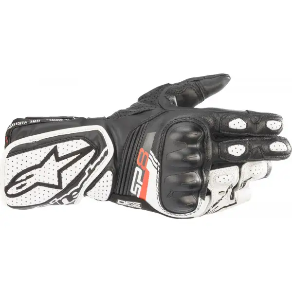Alpinestars STELLA SP-8 V3 woman leather gloves Black White