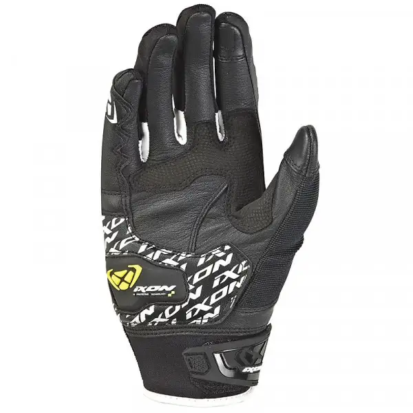 Ixon RS GRIP 2 LADY woman summer leather and tex glovesBlack White