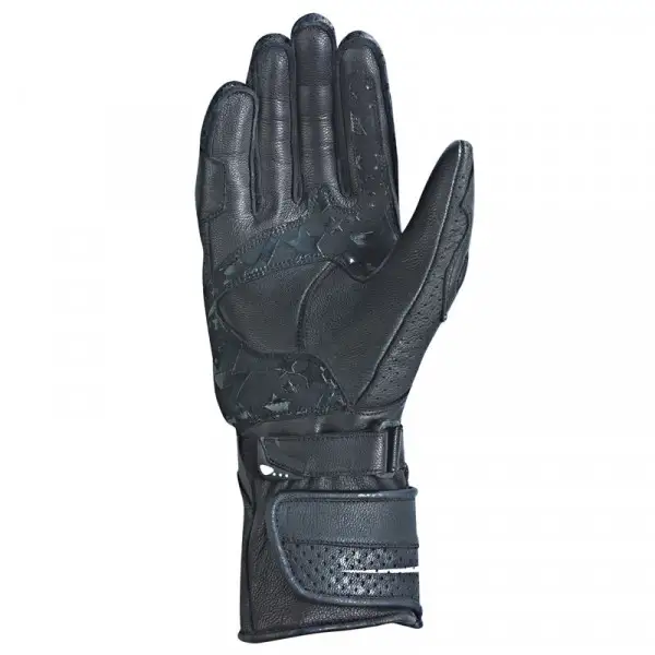 Ixon RS Curve HP woman summer motorcycle leather gloves black