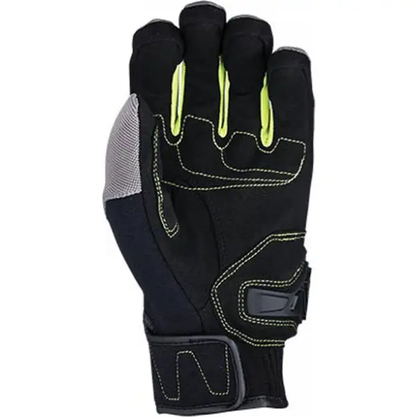 Five RS4 summer gloves Grey Fluo Yellow