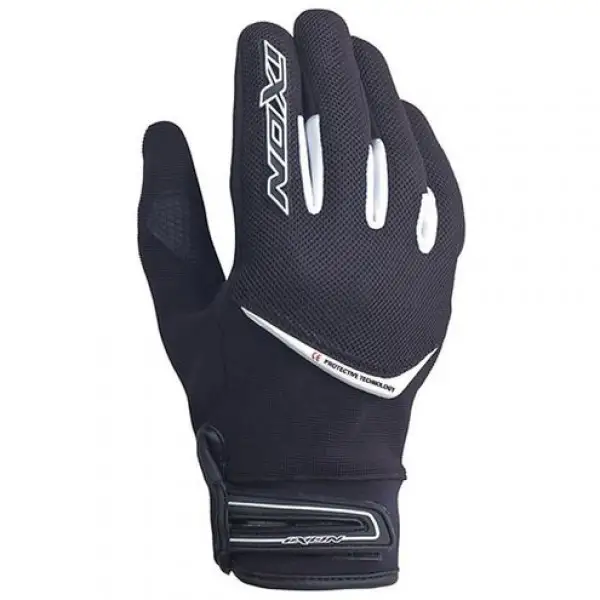 Ixon Rs Slick HP Summer motorcycle Gloves Black White