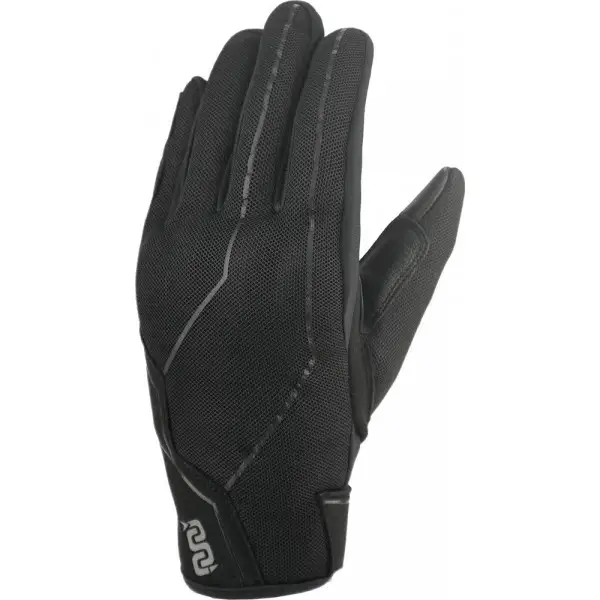 Summer motorcycle gloves OJ FLAME Black