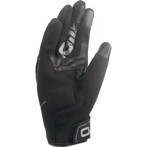 Summer motorcycle gloves OJ FLAME Black